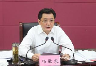 安徽省政府秘书长、党组成员杨敬农